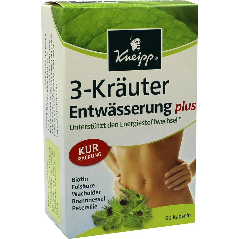 KNEIPP 3-Kräuter Entwässerung, 60 Stück, PZN 5704042 - Pinguin Apotheke am  Hauptbahnhof / ZOB